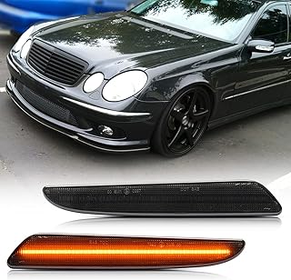Feux de position latéraux à led compatibles avec les clignotants avant benz w211