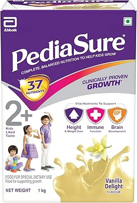 Pedia sure vanilla delight 1kg / 997g - sachet pour enfants de 2