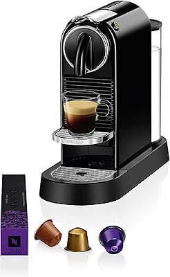 Machine à café nespresso cities d113 'garantie constructeur 1 an', noir