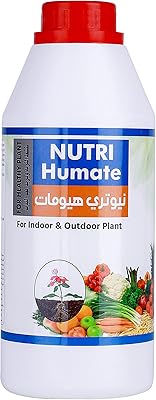 Engrais organique liquide ipff nutrihumate, acide humique riche en nutriments, 1 litre