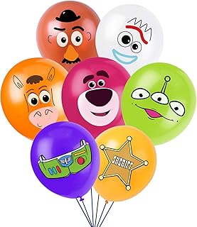 Fournitures de fête inspirées de toy tales, ballons de fête d'anniversaire pour fêtes