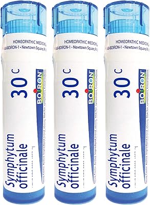 Boiron homéopathique médicament officinal 30c de symphetum favorise la guérison des traumatismes osseux