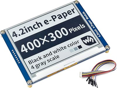 Module d'affichage e-ink noir et blanc 400x300 pixels écran lcd 33