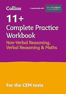 11+ cahier d'exercices complet le sur le raisonnement verbal non verbal