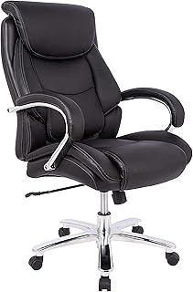 Chaise de bureau à dossier haut et au design moderne et confortable