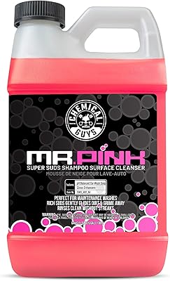 Chemical guys cws_402_64 savon moussant pour lavage de voiture mr. pink