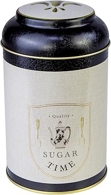 Boîte à sucre ronde cusin art azzura, 105 x 150 mm, couvercle dôme