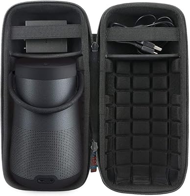 Étui de voyage rigide khanka pour bose soundlink revolve+ plus / revolve+