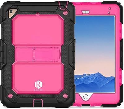 Coque de protection rigide anti-choc et anti-chute avec béquille et bandoulière pour apple