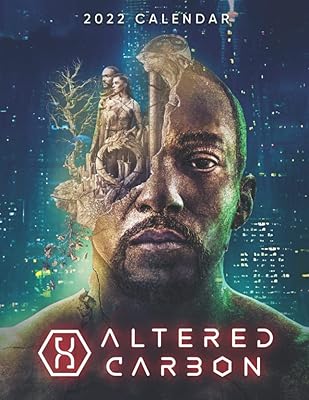 Calendrier 2022 altered carbon : 12 mois, janvier à décembre 2022 - 8,5\"