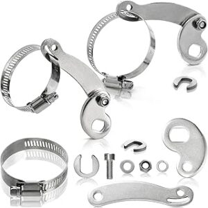 Zoofox 24 pièces kits de conversion de bras de couple universels pour vélo électrique, accessoires de vélo électrique pour roue avant ou arrière, kit de moteur de moyeu de vélo électrique et entraînement central. Gagnez du temps et de l'argent avec Diaytar