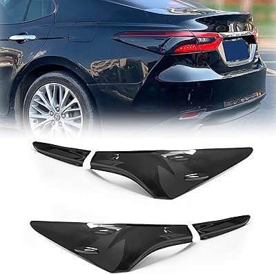 4 pièces de caches de feux arrière pour toyota camry 2023 2022 2021
