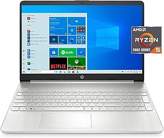 Nouveau ordinateur portable hp flagship 15,6 pouces fhd antireflet, amd 6 cœurs ryzen