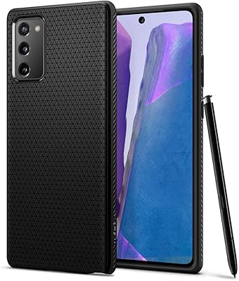 Coque spigen liquid air armor conçue pour samsung galaxy note 20 5g (2020)