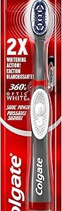 Brosse à dents souple à piles colgate sonic 360 optic white, 1 paquet. Diaytar Sénégal : Innovation, diversité et accessibilité