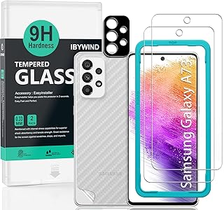 Protecteur d'écran epiwind pour samsung galaxy a73 5g (67 pouces) avec 2