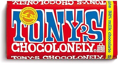 Chocolat au lait tony's 180 grammes