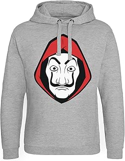 Sweat à capuche sous licence officielle la casa de papel mask