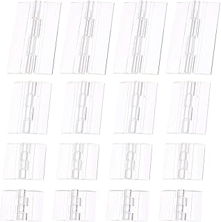 Charnière en acrylique transparent ahandmaker 44 pièces 4 tailles charnière en lucite transparent