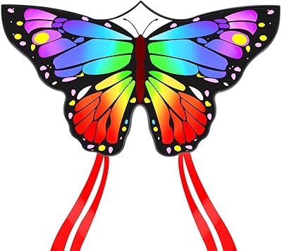 Cerf-volant papillon kaisius easy fly pour enfants et adultes 59" x