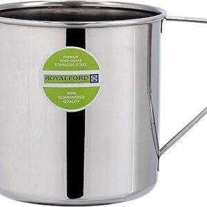 Tasse arc-en-ciel royalford en acier inoxydable avec poignée robuste | rf10146. Diaytar Sénégal : Votre destination e-commerce pour des produits de qualité à prix discount