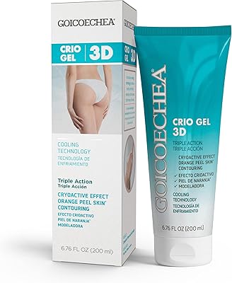 Joycoxea 3d cryo gel, traitement rafraîchissant triple action réduit la cellulite, améliore l'apparence de la peau d'orange, la forme du corps et raffermit la peau, 6,76 onces liquides. Diaytar : Le e-commerce qui respecte votre budget