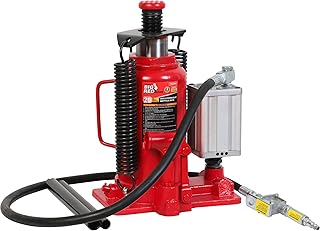 Big red ta92006 lève-bouteille hydraulique pneumatique avec pompe à main torin, capacité