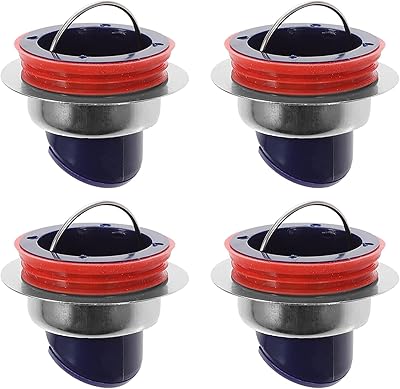 Bouchon pour canalisation de sol anti-odeur, 4 pièces, protection contre le reflux, désodorisant