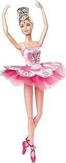 Poupée barbie signature wishes ballet, tutu, pointes et diadème d'environ 12 po
