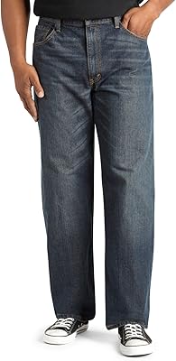 Jean big tulle 550 coupe décontractée pour homme, handsome, 52x34, handsome