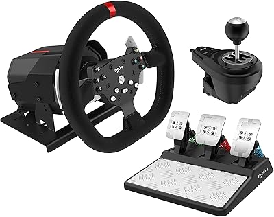 Pxn v10 270/900° direction de jeu et pédales magnétiques shifter dual paddle design