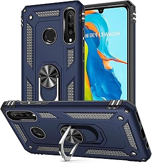 Coque de protection huawei p30 lite/nova 4e avec protecteur d'écran en verre trempé