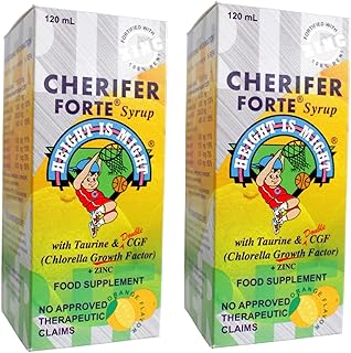 Schiriver forte sirop double facteur de croissance de chlorelle + zinc - 120