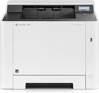 Imprimante laser kyocera ecosys p5026cdw bicolore + noir et blanc, jusqu'à 26 pages