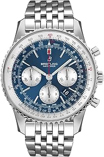 Montre pour homme breitling navitimer 1 b01 chronograph 46 cadran bleu