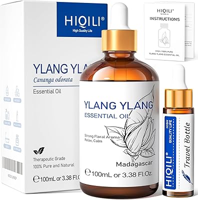 Huile essentielle hikili ylang ylang, 100 % pure naturelle, qualité thérapeutique, pour massage