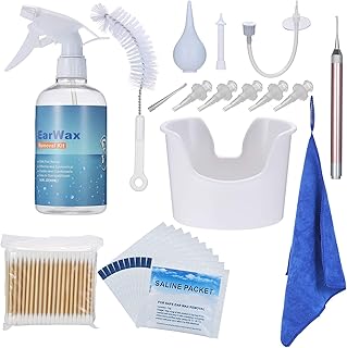 Kit de nettoyage des oreilles suzika outil d'élimination du cérumen lavage