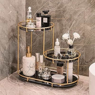 Support de rangement de maquillage en nylon, panier de rangement de cosmétiques à