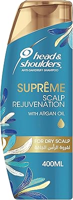 Head & shoulders supreme shampooing antipelliculaire à l'huile d'argan pour revitaliser le cuir