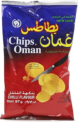 Croustilles saveur piment d'oman 97 g