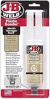 Jb weld 50133 seringue adhésive structurelle en plastique beige foncé 25 ml, 1