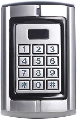 Clavier de commande uhppote en métal étanche avec interface 26-37 pour carte hid