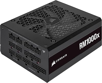 Série d'alimentations entièrement modulaires (2021) corsair rm1000x, or, 1000w