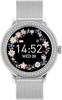 Montre intelligente xcell zohra pour android et iphone, écran de 1,1 pied