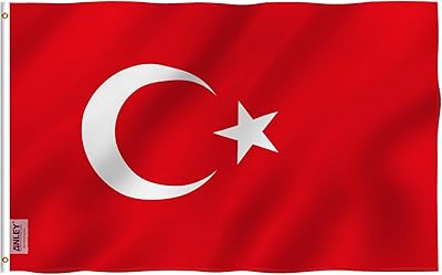 Drapeau inly turquie de fly breeze taille 3 x 5 pieds