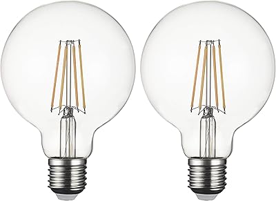 Ampoules led sd luxe e27 globe vintage filament g95 edison