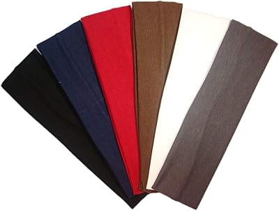 6 bandeaux de yoga élastiques en coton, bandeaux de sport doux et extensibles pour adolescentes, femmes et filles par kenz lorenz (6 bandeaux en coton de 2 pouces - basique). Faites-vous plaisir sans culpabiliser avec Diaytar