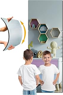 Miroir en plexiglas miro incassable, miroir incassable sans verre, miroir mural sans cadre