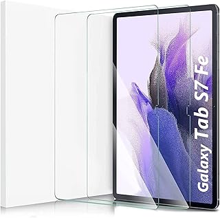 Protecteur d'écran mazz compatible avec samsung galaxy tab s7 fe 2021 (12,4 pouces)