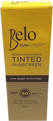Crème solaire teintée bello spf 50 pa++++ de sun expert, 50 ml